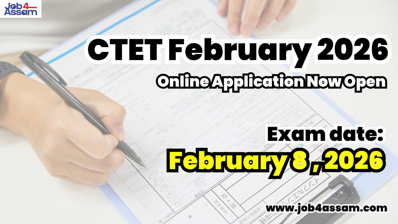 CTET February 2026: Online Application Now Open