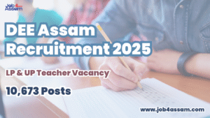 DEE Assam Recruitment 2025