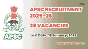 APSC Recruitment 2025–26