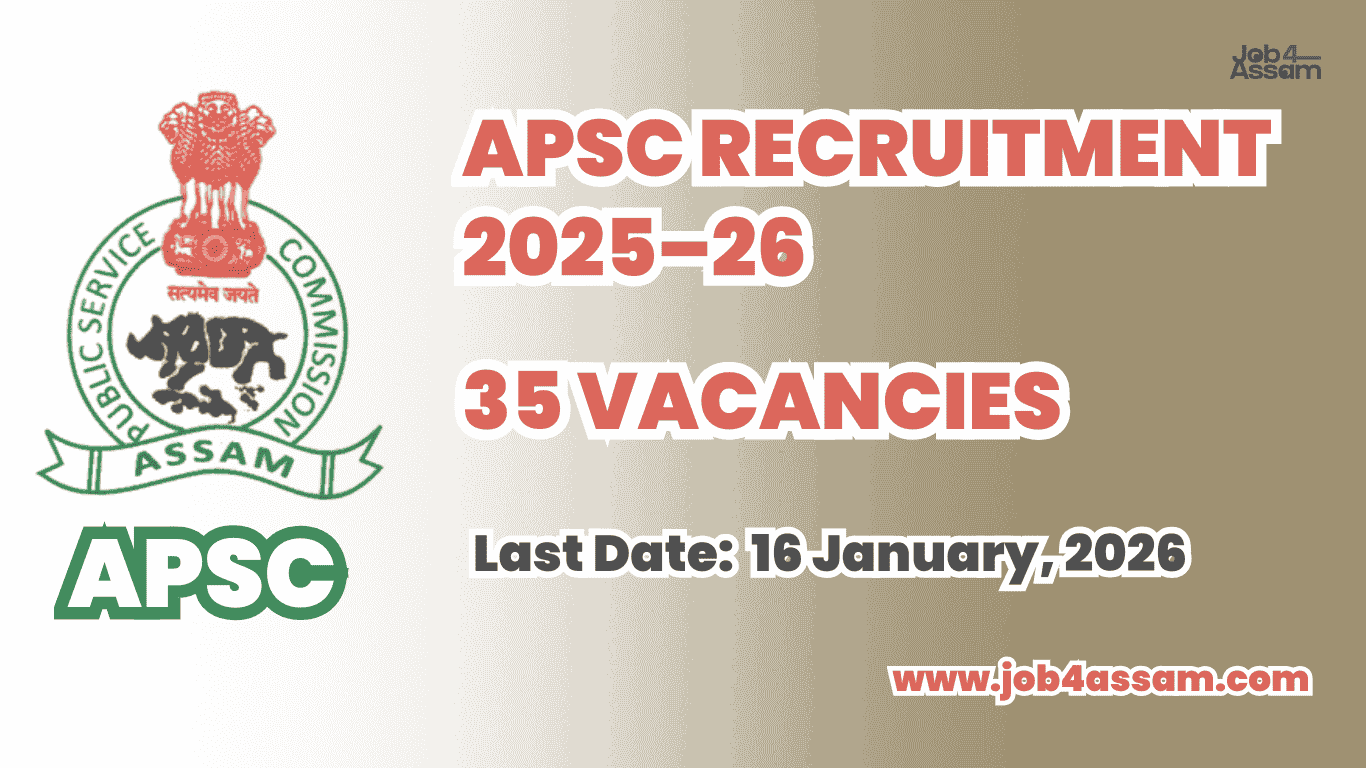 APSC Recruitment 2025–26