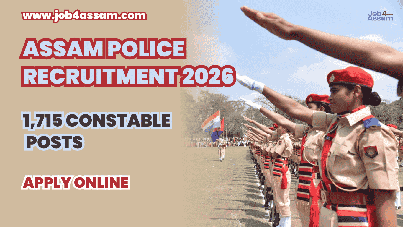 Assam Police Recruitment 2026 – Apply Now