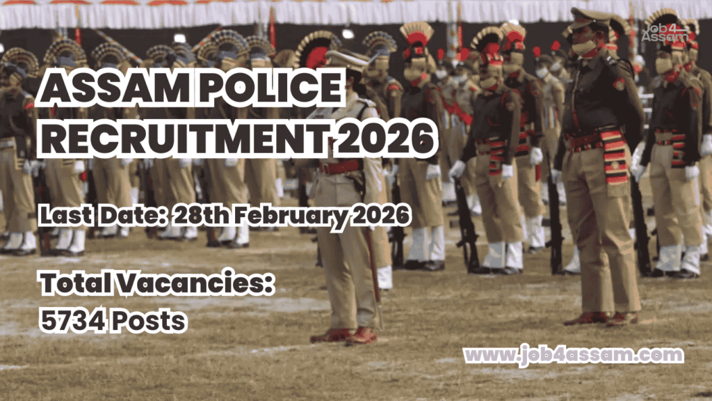 Assam Police Recruitment 2026