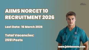 AIIMS NORCET 10 Recruitment 2026