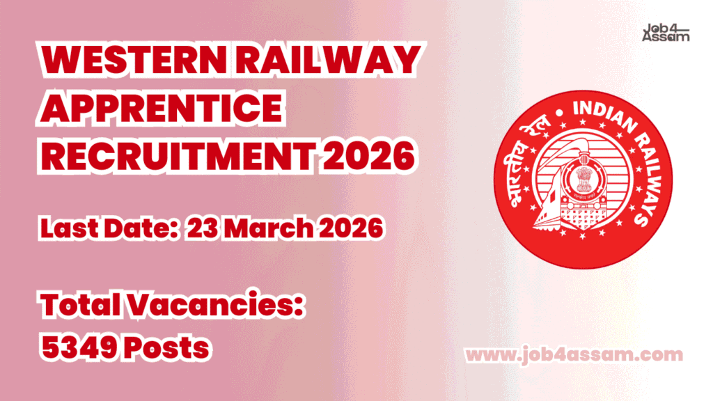 Western Railway Apprentice Recruitment 2026